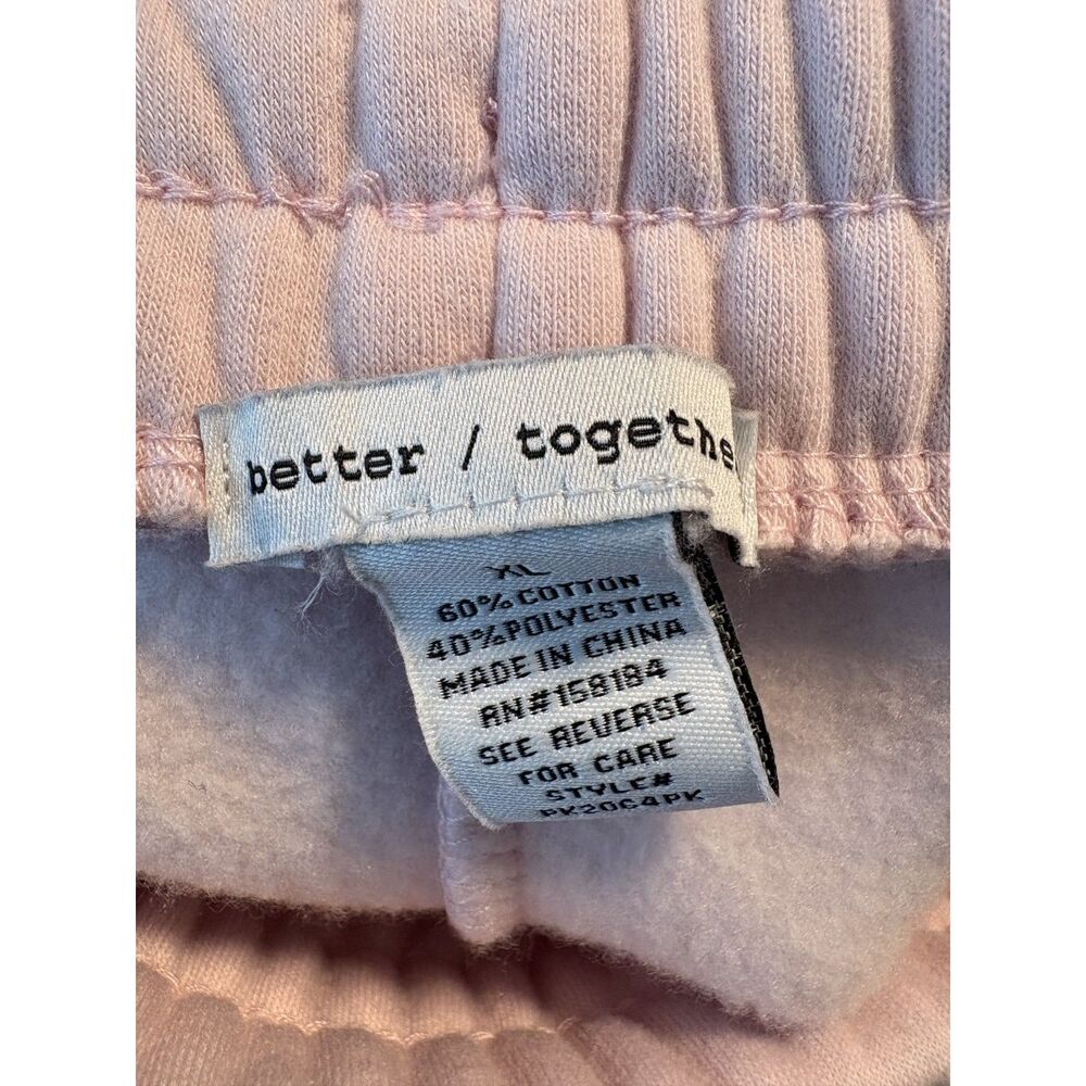 Better Together light pink wide-leg lounge pants - Picture 2 of 3